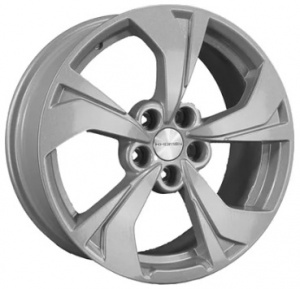 Khomen Wheels KHW1724 F-Silver