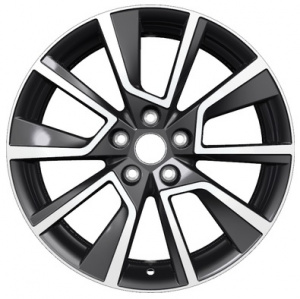 Khomen Wheels 1802 Black-FP