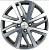 16*6/4*100 et 48 Khomen Wheels 1609 D54,1 GRAY-FP НДС