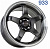 15*7/4*100 et 35 Sakura Wheels №933 D73.1 Gloss Black Polish Silver