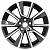 18*7/5*114,3 et 35 Khomen Wheels KHW1802 D66,1 Black-FP