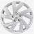 18*7,5/5*114,3 et 39 Khomen Wheels KHW1801 (NX/Rav4) D60,1 F-Silver НДС